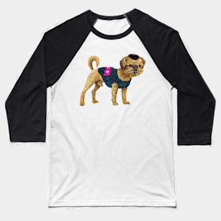 Brussels Griffon Dog Baseball T-Shirt